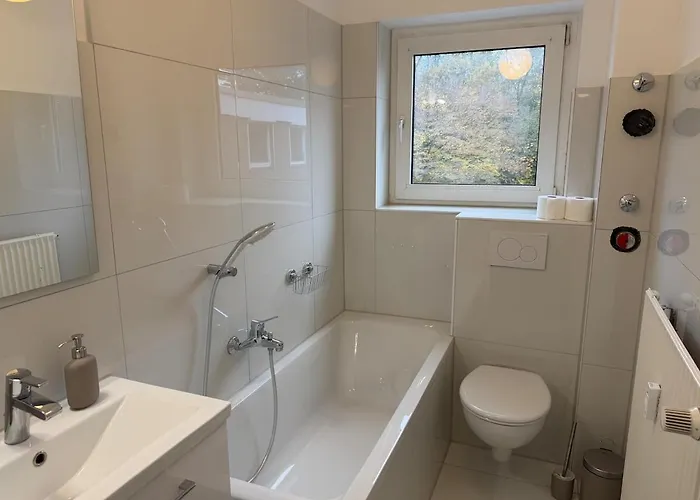 Apartman Modern Apartment With Excellent Transport Links To Hamburg Niederdorla